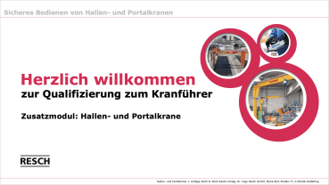 Qualifizierung zum Kranführer - Zusatzmodul: Hallen- und Portalkrane